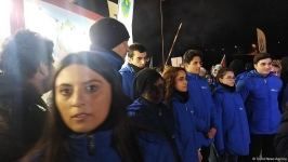 Для участников акции на Лачинской дороге организован концерт (ФОТО/ВИДЕО)