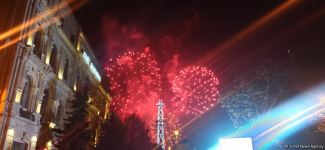 Столица Азербайджана встретила 2023 год грандиозным салютом (ФОТО)