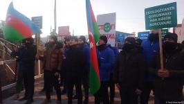 Двадцать четвертый день акции протеста на Лачинской дороге (ФОТО)