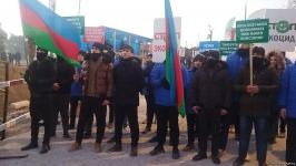 Двадцать четвертый день акции протеста на Лачинской дороге (ФОТО)