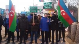 Двадцать четвертый день акции протеста на Лачинской дороге (ФОТО)