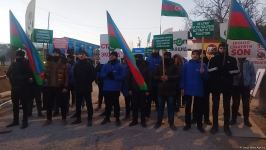 Двадцать четвертый день акции протеста на Лачинской дороге (ФОТО)