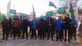 Двадцать четвертый день акции протеста на Лачинской дороге (ФОТО)