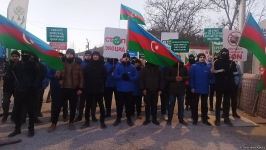 Двадцать четвертый день акции протеста на Лачинской дороге (ФОТО)