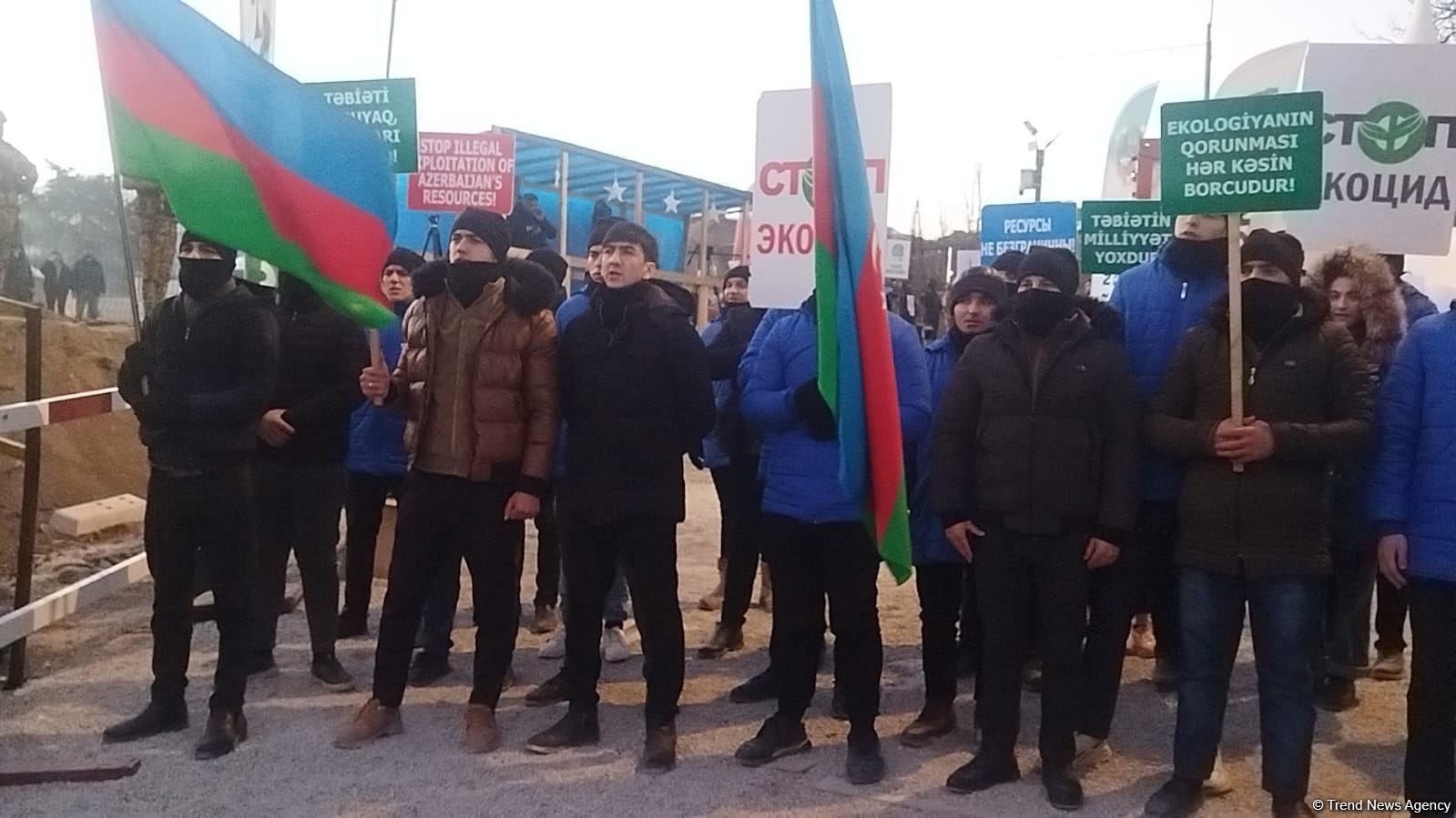 Двадцать четвертый день акции протеста на Лачинской дороге (ФОТО)