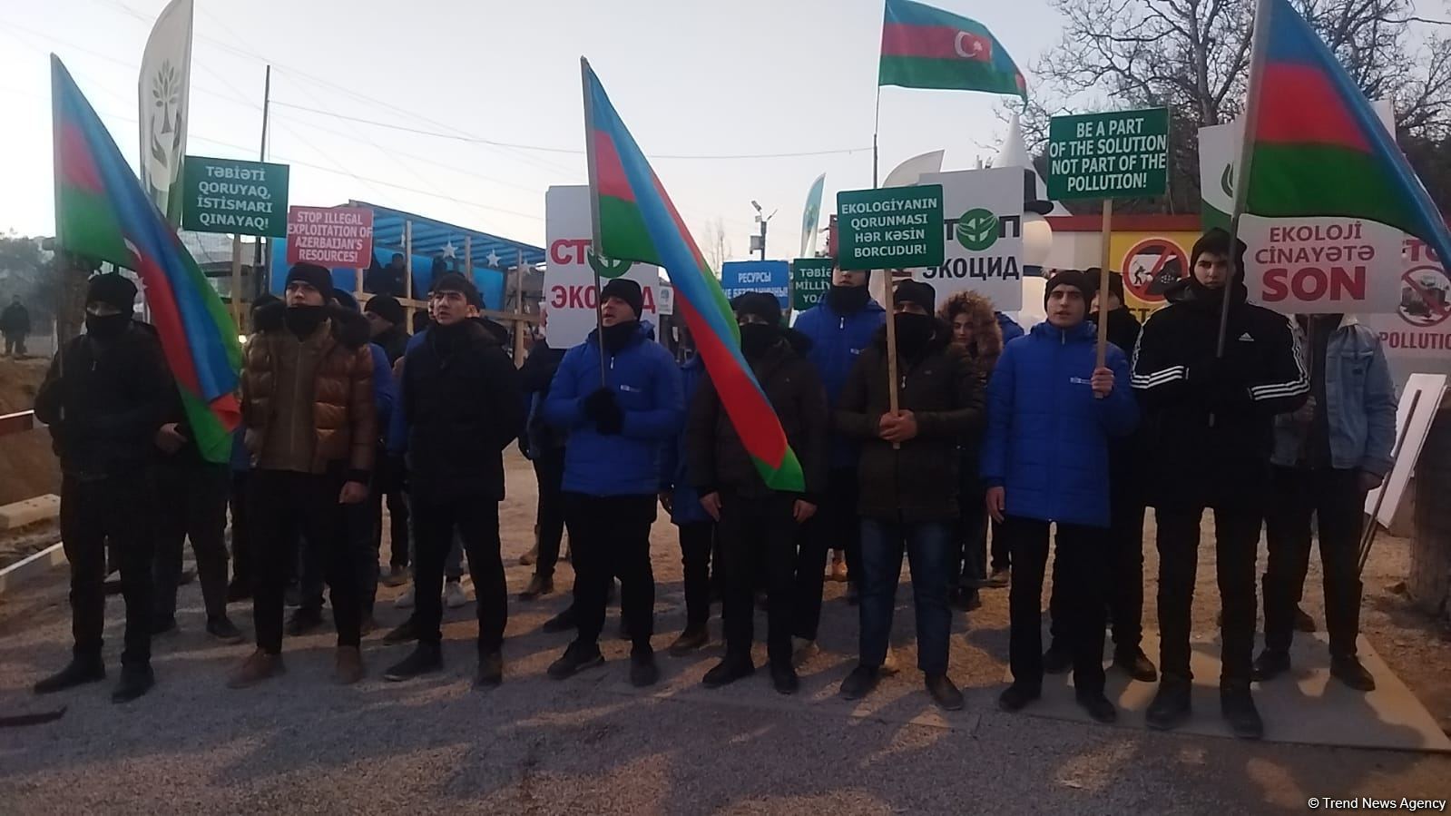 Двадцать четвертый день акции протеста на Лачинской дороге (ФОТО)