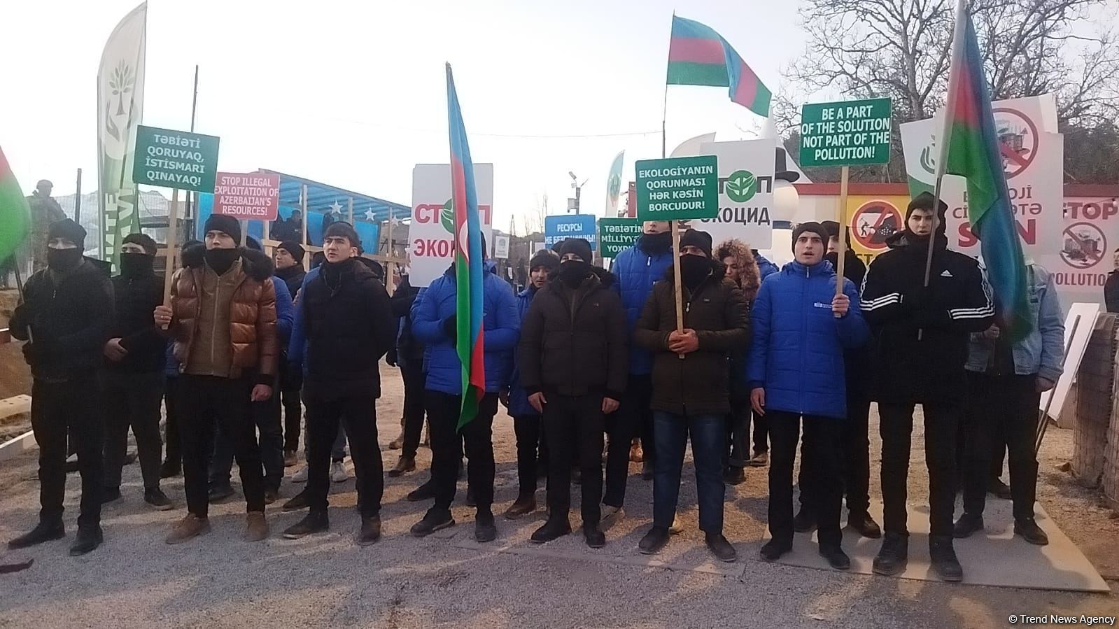 Двадцать четвертый день акции протеста на Лачинской дороге (ФОТО)