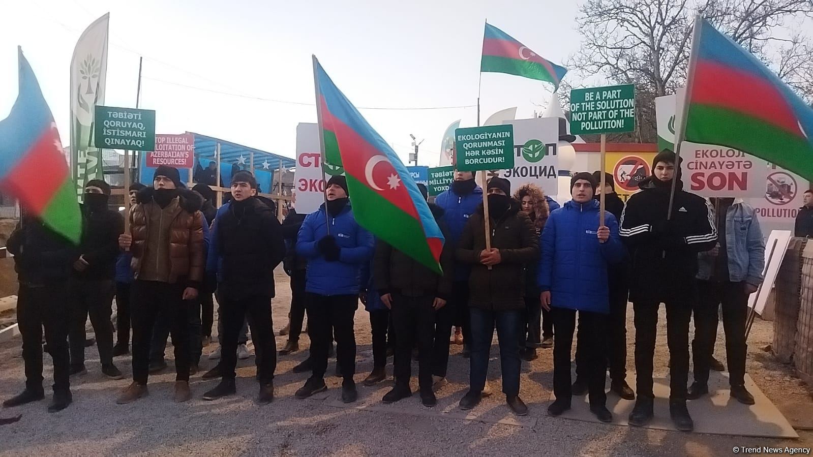 Двадцать четвертый день акции протеста на Лачинской дороге (ФОТО)