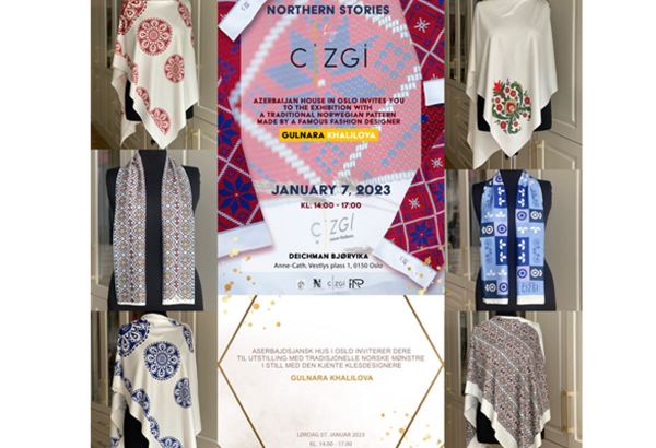 В Осло откроется экспозиция ручных работ Гюльнары Халиловой с орнаментами Норвегии и Карабаха (ФОТО)