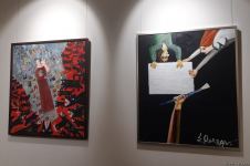 Эмоции и символизм - необычный формат персональной выставки Эльдара Гурбанова (ФОТО)