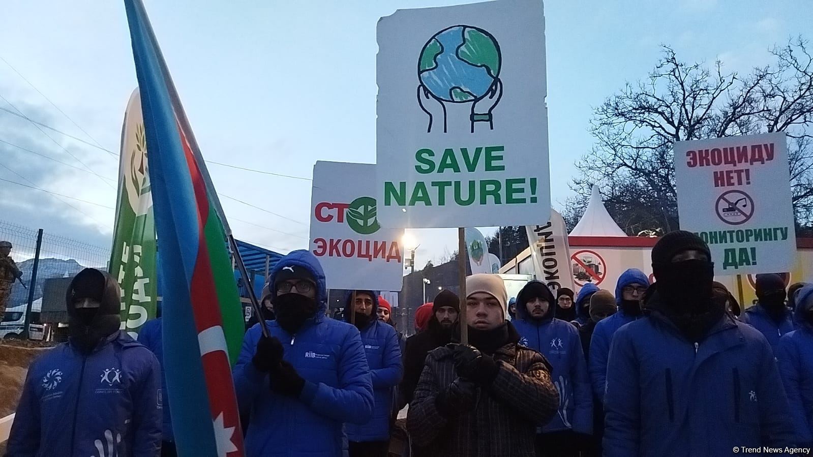 Двадцать седьмой день акции протеста на Лачинской дороге (ФОТО)