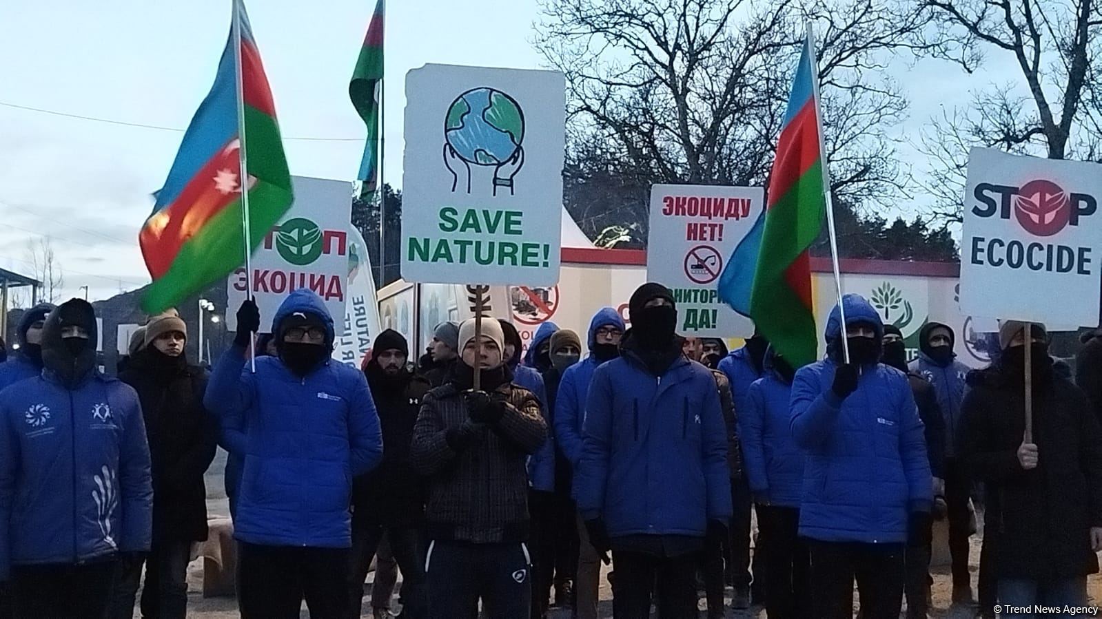 Двадцать седьмой день акции протеста на Лачинской дороге (ФОТО)