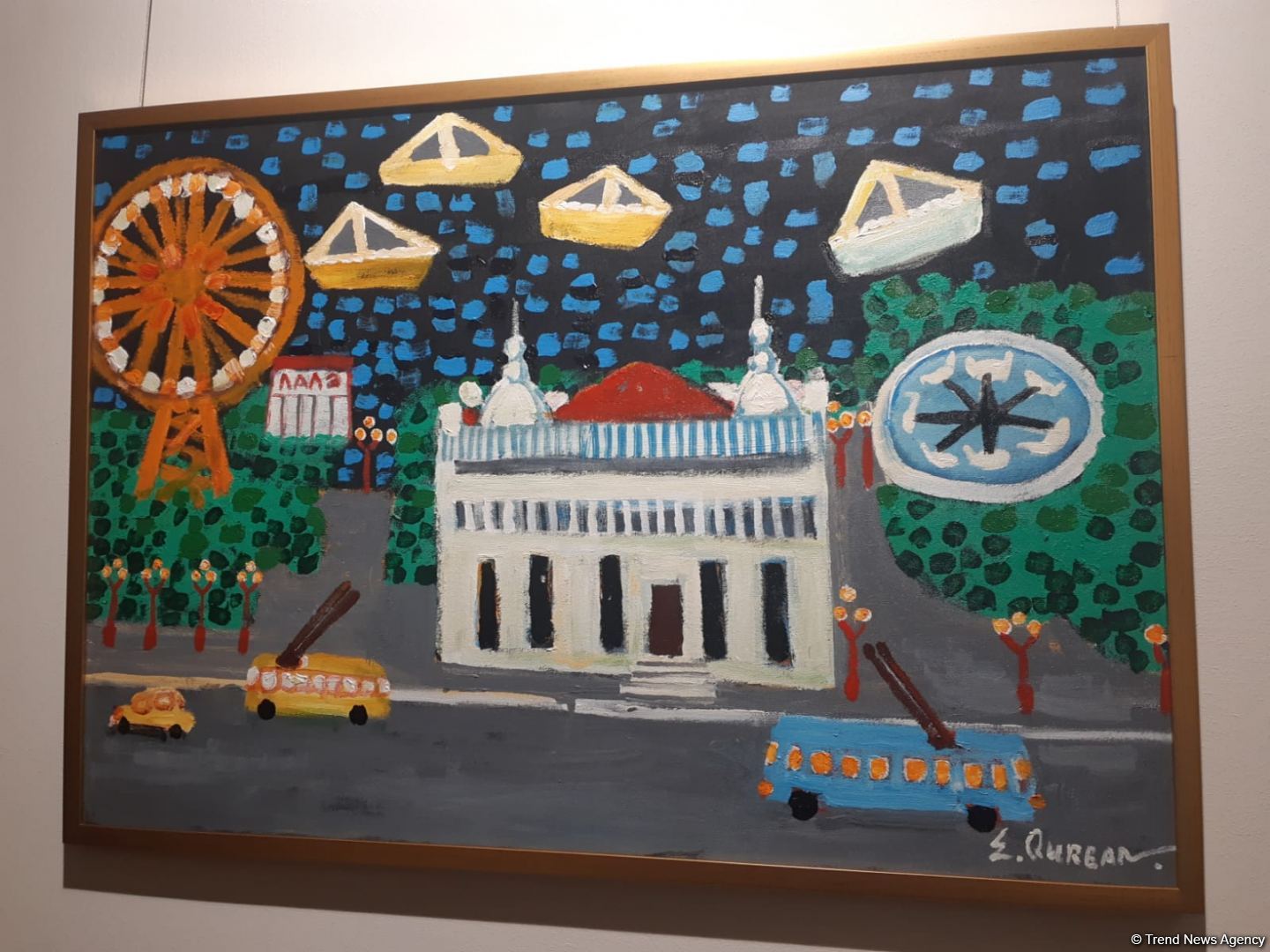 Эмоции и символизм - необычный формат персональной выставки Эльдара Гурбанова (ФОТО)