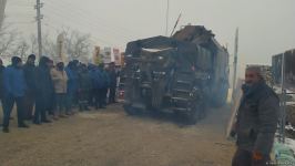 По Лачинской дороге беспрепятственно проехали еще две машины миротворцев (ФОТО/ВИДЕО)