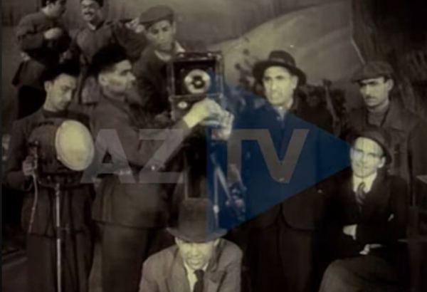 Представлены кадры со съемок фильма "Arşın mal alan" 1945 года (ВИДЕО)