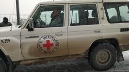 По Лачинской дороге беспрепятственно проехали автомобили МККК (ФОТО)