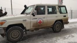 По Лачинской дороге беспрепятственно проехали автомобили МККК (ФОТО)