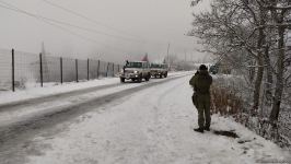По Лачинской дороге беспрепятственно проехали автомобили МККК (ФОТО)