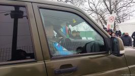 По Лачинской дороге беспрепятственно проехал автомобиль РМК (ФОТО)