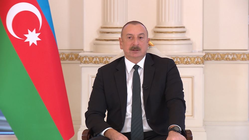 Президент Ильхам Алиев: Армения, наверное, ждет каких-то геополитических изменений