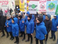 Растет число участников акции на Лачинской дороге (ФОТО)