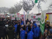 Растет число участников акции на Лачинской дороге (ФОТО)