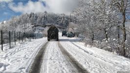 По Лачинской дороге беспрепятственно проехали еще 13 машин миротворцев (ФОТО)