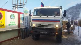 По Лачинской дороге беспрепятственно проехали еще 4 транспортных средства РМК (ФОТО)