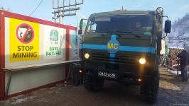 По Лачинской дороге беспрепятственно проехали еще 4 транспортных средства РМК (ФОТО)