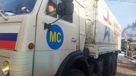 По Лачинской дороге беспрепятственно проехали еще 4 транспортных средства РМК (ФОТО)