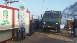 По Лачинской дороге беспрепятственно проехали еще 4 транспортных средства РМК (ФОТО)