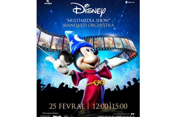 В Баку пройдет мультимедийное шоу "Дисней" (ВИДЕО)