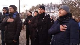 Мирная акция протеста на Лачинской дороге продолжается уже 37 дней (ФОТО)