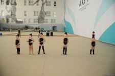 В Национальной гимнастической арене проходят учебно-тренировочные сборы спортсменок из Нахчывана и Зиря (ФОТО)