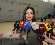 В Национальной гимнастической арене проходят учебно-тренировочные сборы спортсменок из Нахчывана и Зиря (ФОТО)