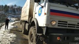 По Лачинской дороге беспрепятственно проехали еще 7 автомашин РМК (ФОТО)