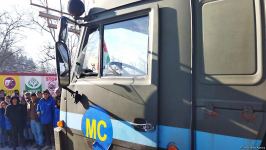 По Лачинской дороге беспрепятственно проехали еще пять автомобилей миротворцев (ФОТО)