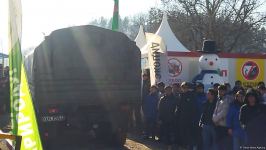 По Лачинской дороге беспрепятственно проехали еще пять автомобилей миротворцев (ФОТО)