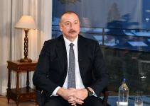 Президент Ильхам Алиев в Давосе дал интервью китайскому телеканалу CGTN (ФОТО/ВИДЕО)