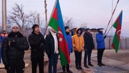 Мирная акция протеста на Лачинской дороге продолжается уже 38 дней (ФОТО)