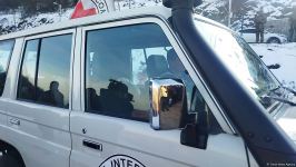 По Лачинской дороге беспрепятственно проехали пять автомашин Красного Креста (ФОТО)