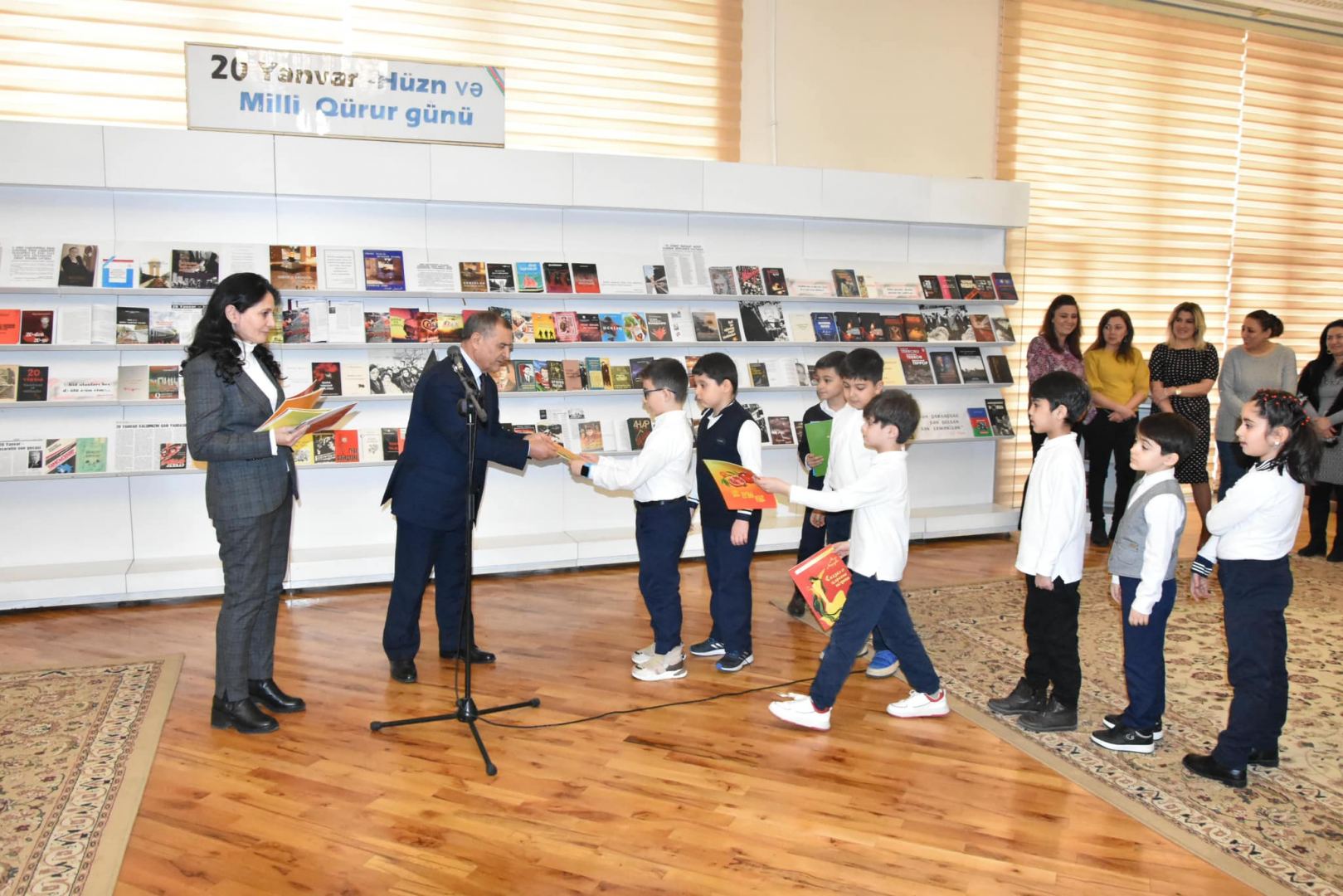 В Национальной библиотеке Азербайджана прошло мероприятие, посвященное годовщине 
трагедии 20 Января (ФОТО)