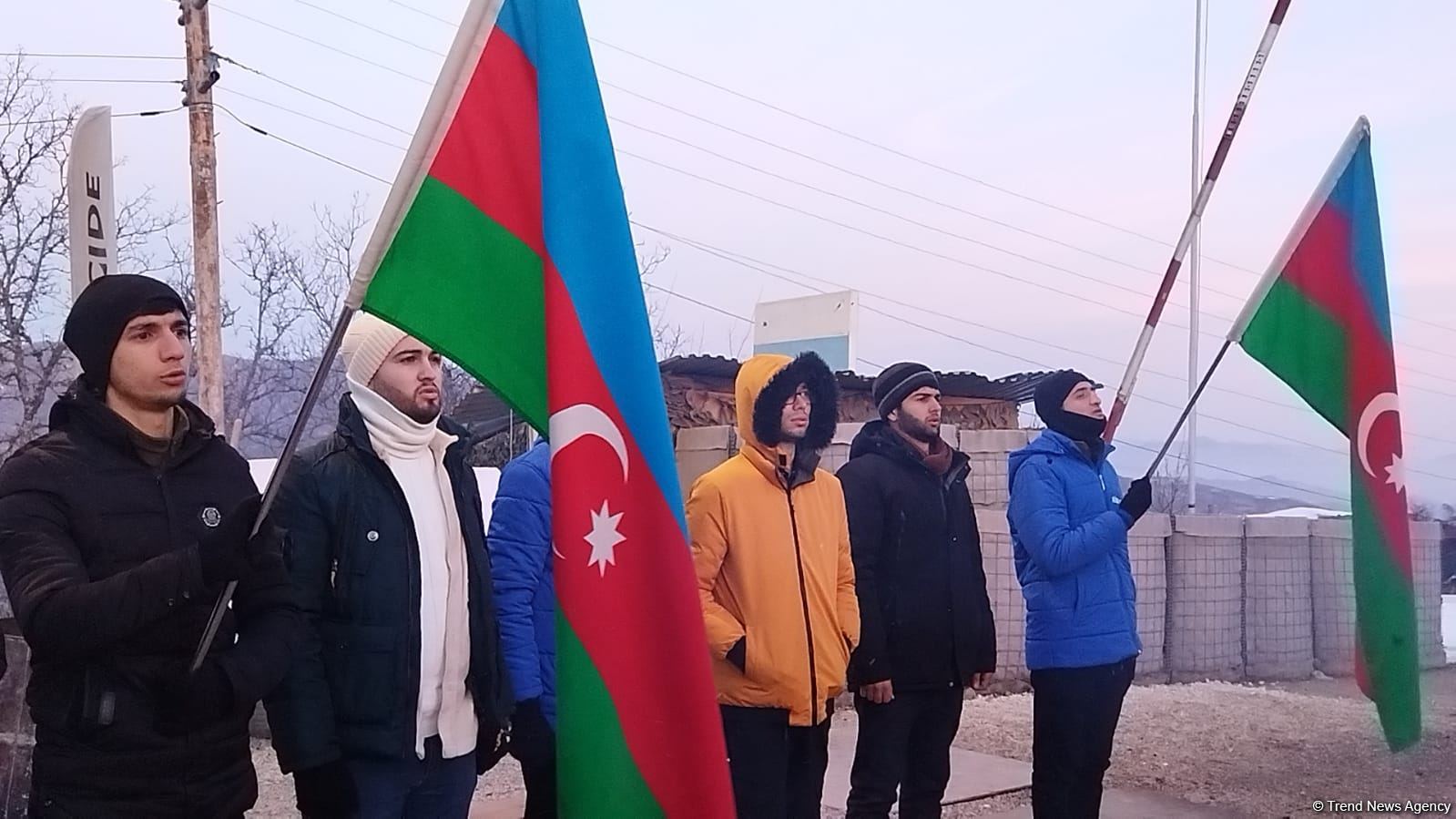 Мирная акция протеста на Лачинской дороге продолжается уже 38 дней (ФОТО)