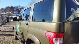 По Лачинской дороге беспрепятственно проехала колонна автомашин РМК (ФОТО)