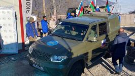 По Лачинской дороге беспрепятственно проехали 10 транспортных средств РМК (ФОТО)