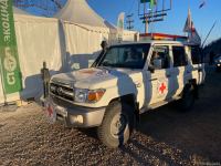 По Лачинской дороге беспрепятственно проехали автомашины Красного Креста (ФОТО)