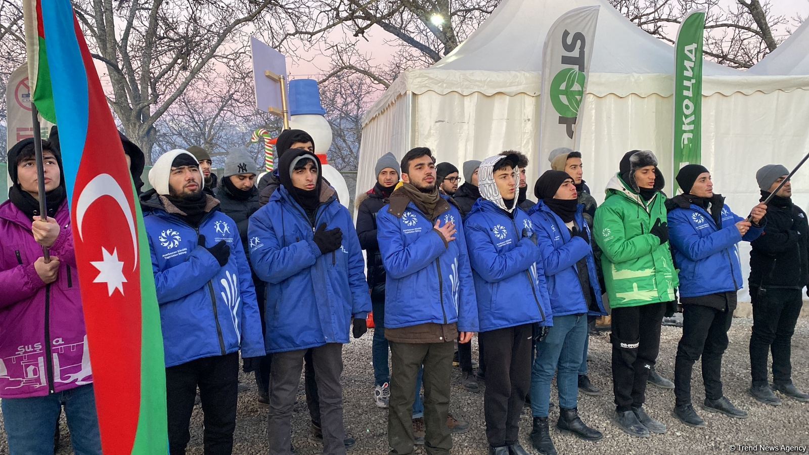 Мирная акция протеста на Лачинской дороге продолжается уже 40 дней (ФОТО/ВИДЕО)