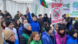 Мирная акция протеста на Лачинской дороге продолжается (ФОТО)