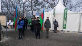 Мирная акция протеста на Лачинской дороге продолжается уже 42 дня (ФОТО)