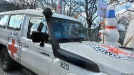 По Лачинской дороге беспрепятственно проехали автомобили МККК (ФОТО)